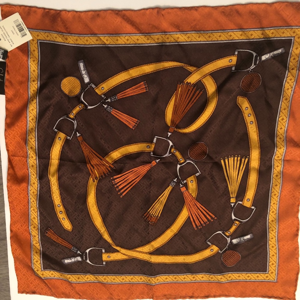 SOLD! Cole Haan Silk Scarf